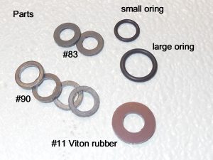 2 oring parts kit