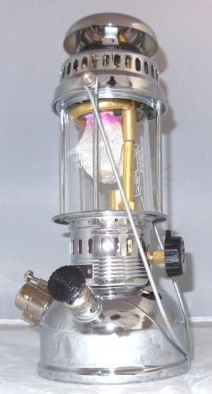 150CP BriteLyt Nickel & Chrome Plated Lantern