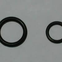 2 Rubber O-Ring replacements for Double O-Ring system