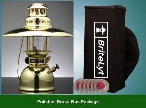 Plus Package Polished Brass 500CP Lantern FREE shipping to most areas
